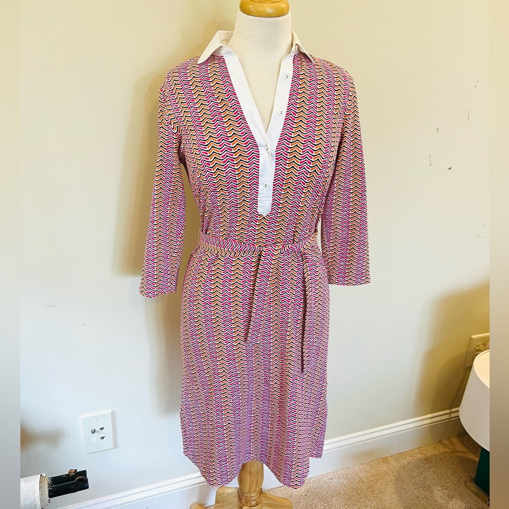 J. McLaughlin Print Dress Size: S